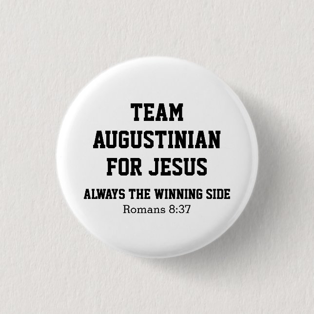 Personalized TEAM JESUS Button (Front)