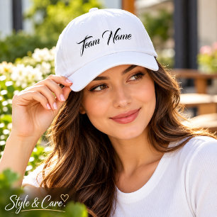 Personalized Team Name 47 Clean Up Brand Cap