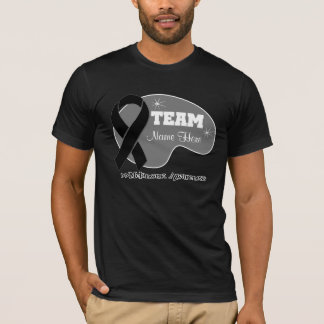 Personalized Team Name - Melanoma T-Shirt