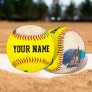 Personalized Team Name Number Date Photo Softball
