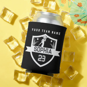 Personalized Team Sports -Softball Can Cooler