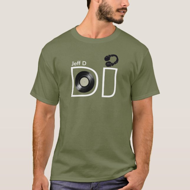 Personalized TEE for the DJ (Front)