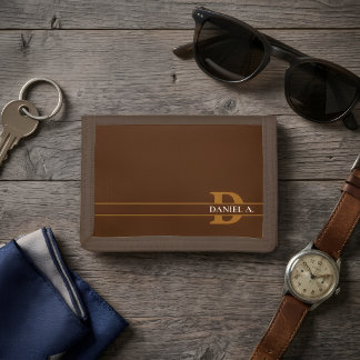 Personalized Teen Boy Wallet - Trendy Gift