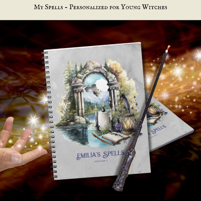 Personalized Teenage Witch Spell Book Grimoire (Creator Uploaded)