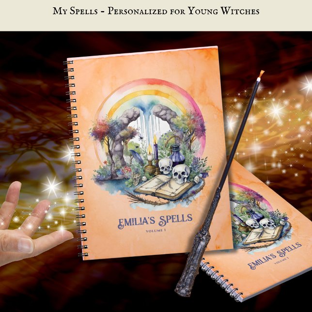 Personalized Teenage Witch Spell Book Grimoire (Creator Uploaded)