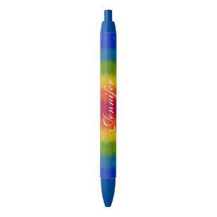 Personalized Template Trendy Colorful Handwritten Pen