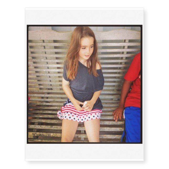 Personalized Temporary tattoo With Custom Picture (Front)