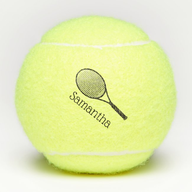 Personalized Tennis Ball