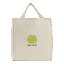Personalized Tennis Ball embroidered Bag