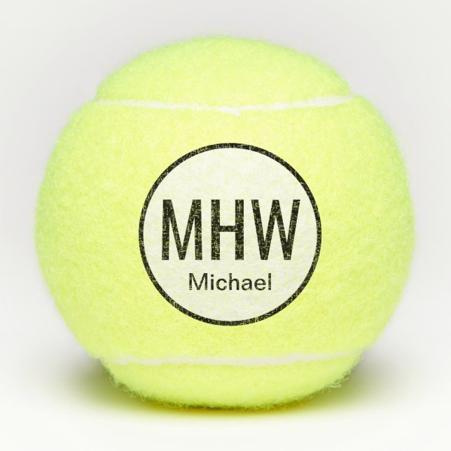 Personalized Tennis Balls (Front)