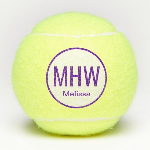 Personalized Tennis Balls