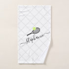 Personalized Tennis Calligraphy Name
