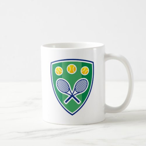 Personalized tennis coffee mug