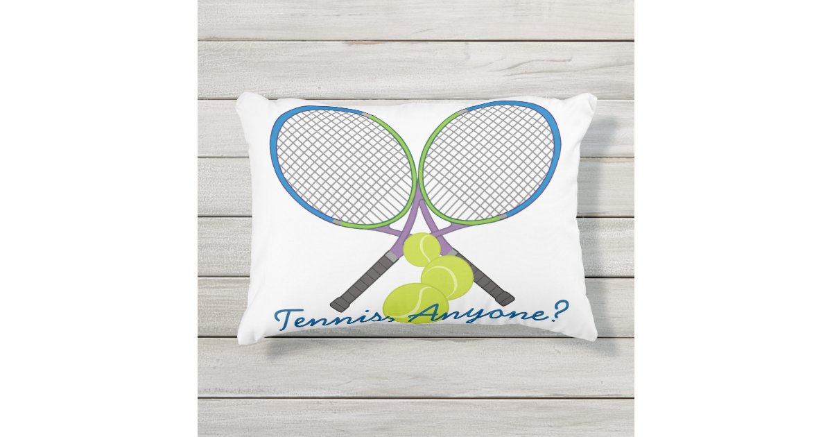 Personalized Tennis Crossed Rackets Wooden Box Sign