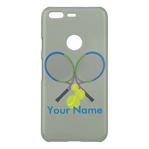 Personalized Tennis Crossed Rackets Uncommon Google Pixel Case