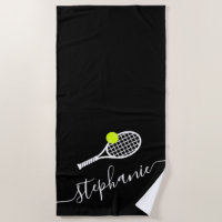 Personalized Tennis Elegant Monogrammed