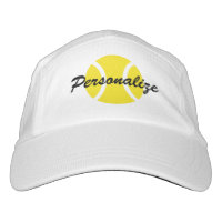 Personalized tennis hat for players and coach