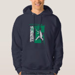 Personalized Tennis Hoodie For Kids And Adults at Zazzle