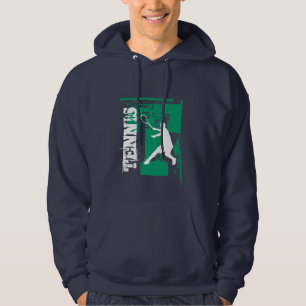 Personalized tennis hoodie for kids and adults