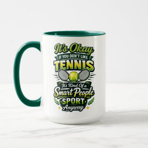 Personalized Tennis Love   Happy Tennis Day Mug