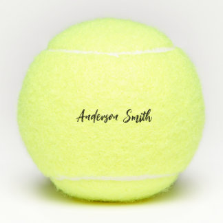 Personalized Tennis Monogram Name  Balls