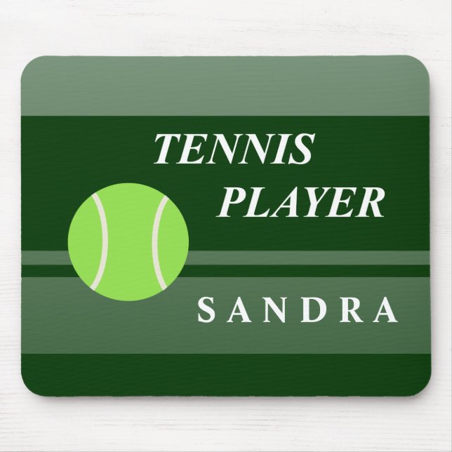 Personalized Tennis Mousepads (Front)