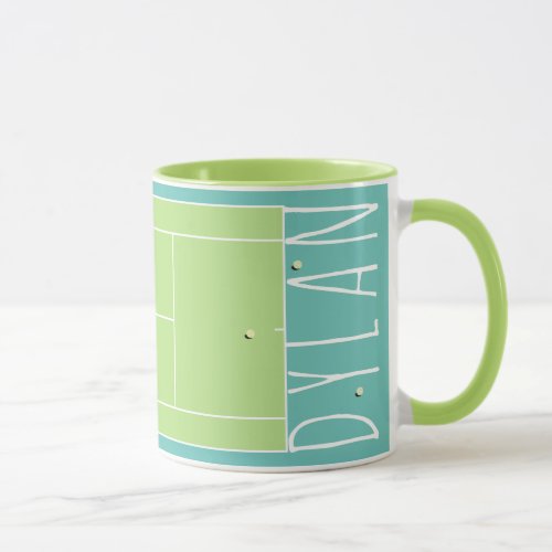 Personalized Tennis Mug