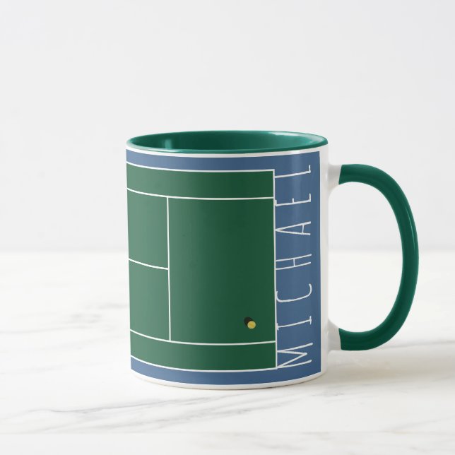 Personalized Tennis Mug (Right)