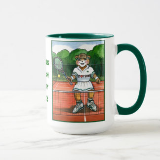 Personalized Tennis Mug for Coach or Player
