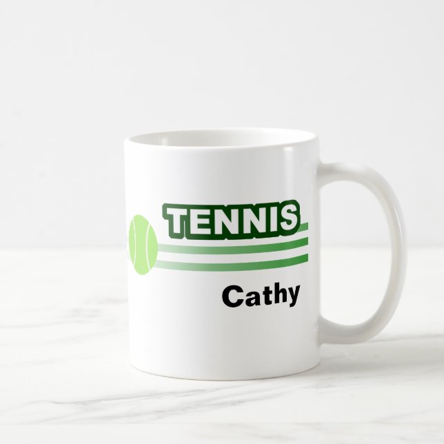 Personalized Tennis Mugs (Right)