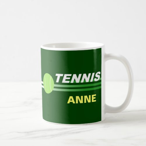 Personalized Tennis Mugs
