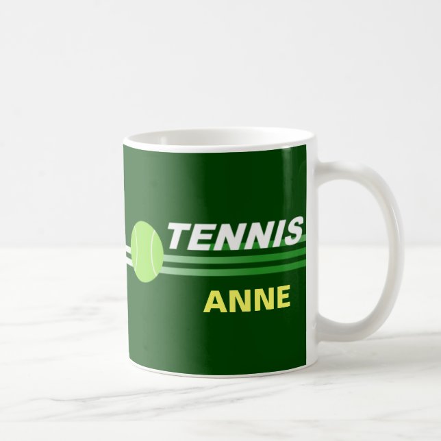 Personalized Tennis Mugs (Right)