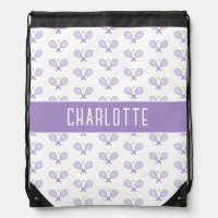 Personalized Tennis Pattern Custom Name Tennis