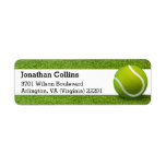 Personalized Tennis Pattern | Sport Label