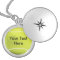 Personalized Tennis Pendant & Chain