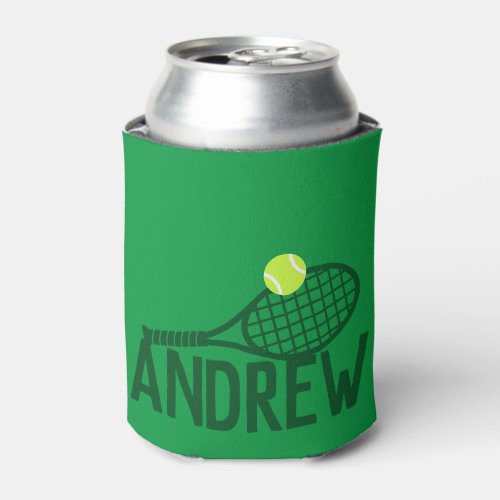 Personalized Tennis Player Can Cooler