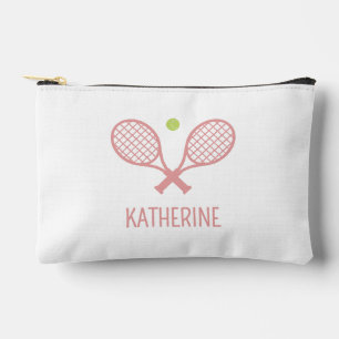 Personalized Tennis Player Custom Name Tennis Accessory Pouch