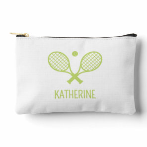 Personalized Tennis Player Custom Name Tennis Accessory Pouch