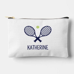 Personalized Tennis Player Custom Name Tennis Accessory Pouch