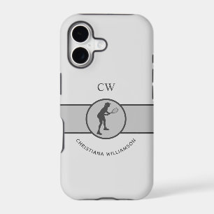 Personalized Tennis Player Tennis Girl Custom Gift iPhone 17 Case