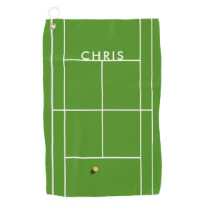 Personalized Tennis Sports Towel