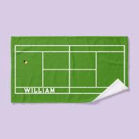 Personalized Tennis Sports Towel