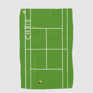 Personalized Tennis Sports Towel