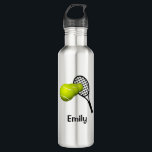 Personalized Tennis Stainless Stainless Steel Water Bottle<br><div class="desc">Personalized Tennis Water Bottle</div>