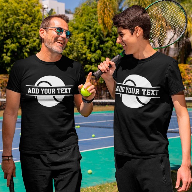Personalized Tennis T-Shirt (Creator Uploaded)
