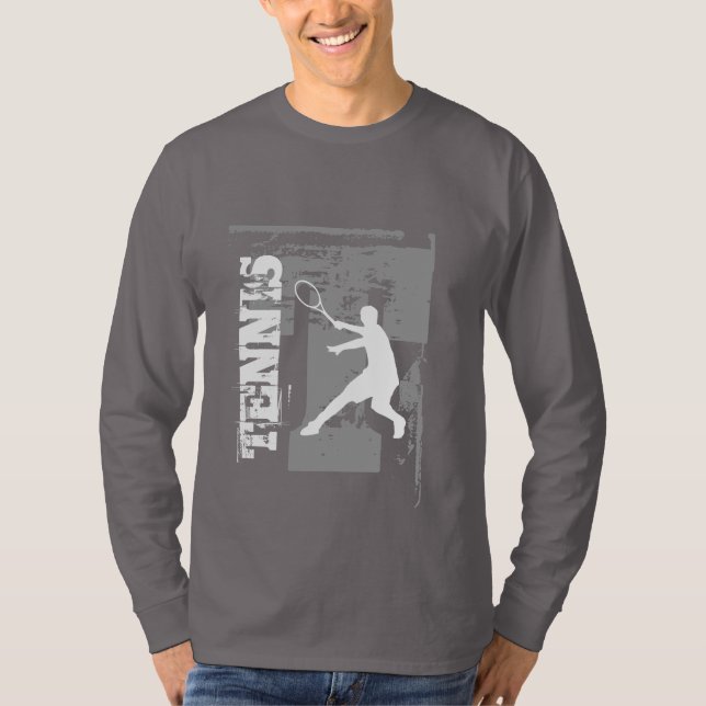 Personalized tennis t shirt for kids and adults (Front)