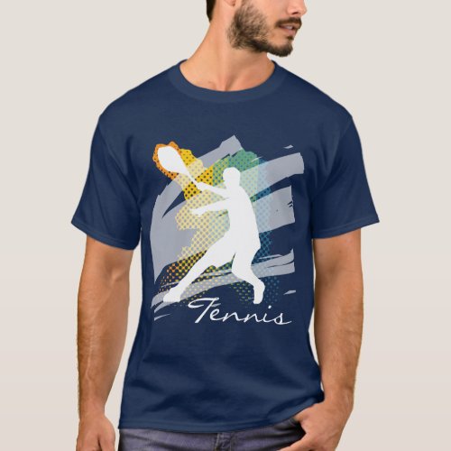 Personalized Tennis Tee shirt for men