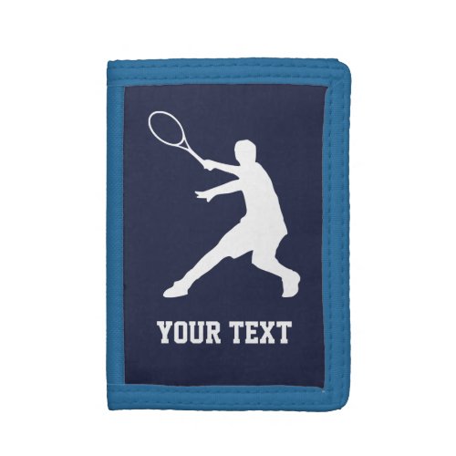 Personalized tennis wallet for player and coach