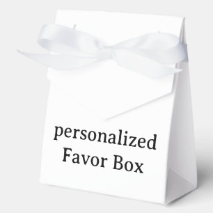 personalized Tent 4x2x5 Favor Boxes