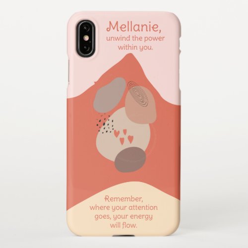 Personalized Terracotta Boho Phone Case